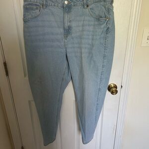 H&M Light Blue Boyfriend Jeans